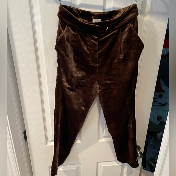 Crop Brunello Cucinelli High Waisted Trousers. - Picture 5 of 6